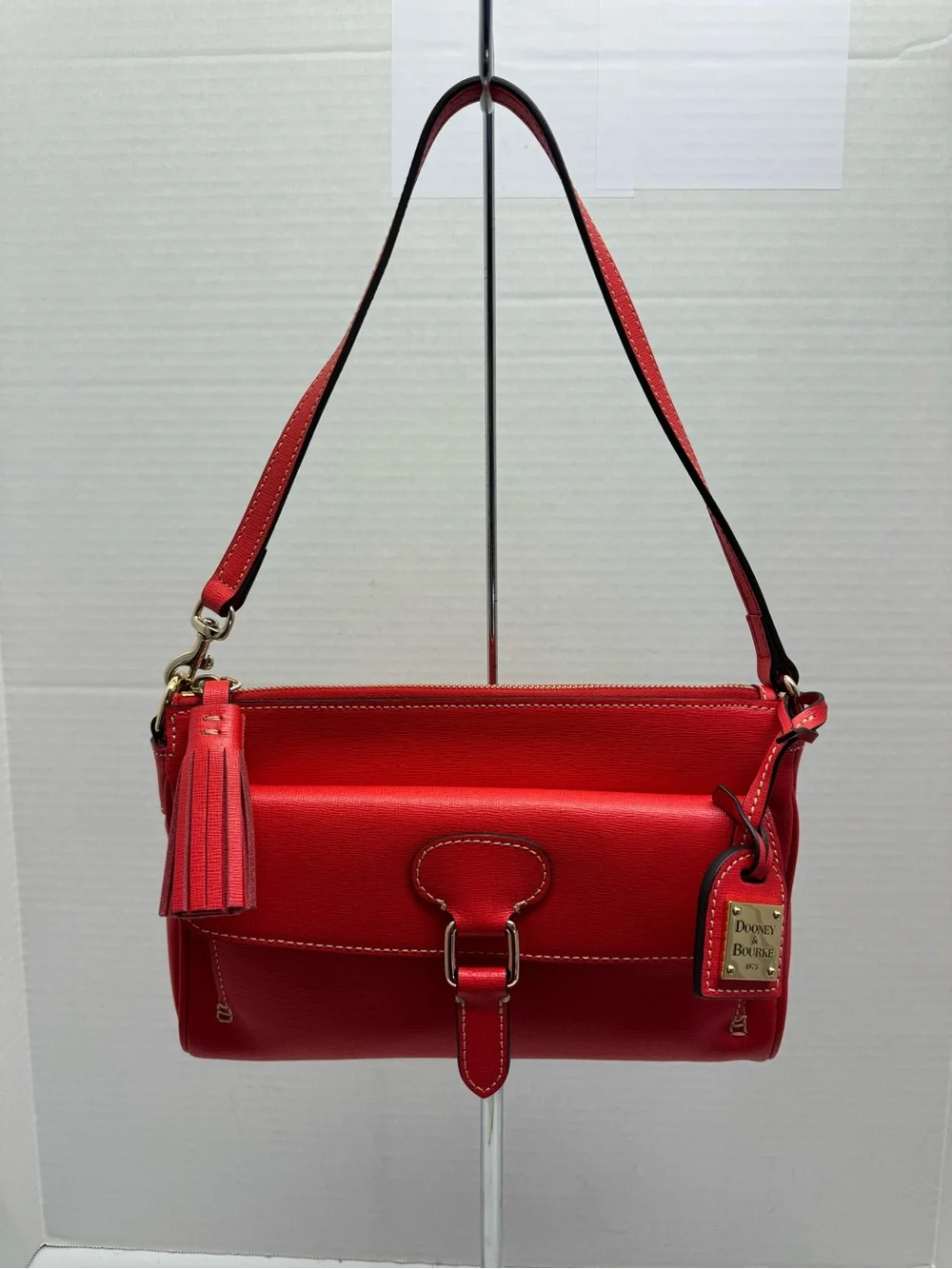 Dooney & Bourke Saffiano Leather Dana Pocket Clutch - Picture 2 of 12